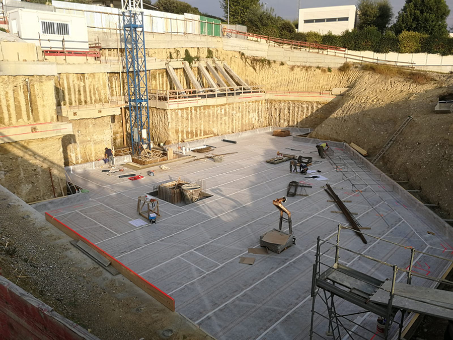 cantiere interrato Volteco