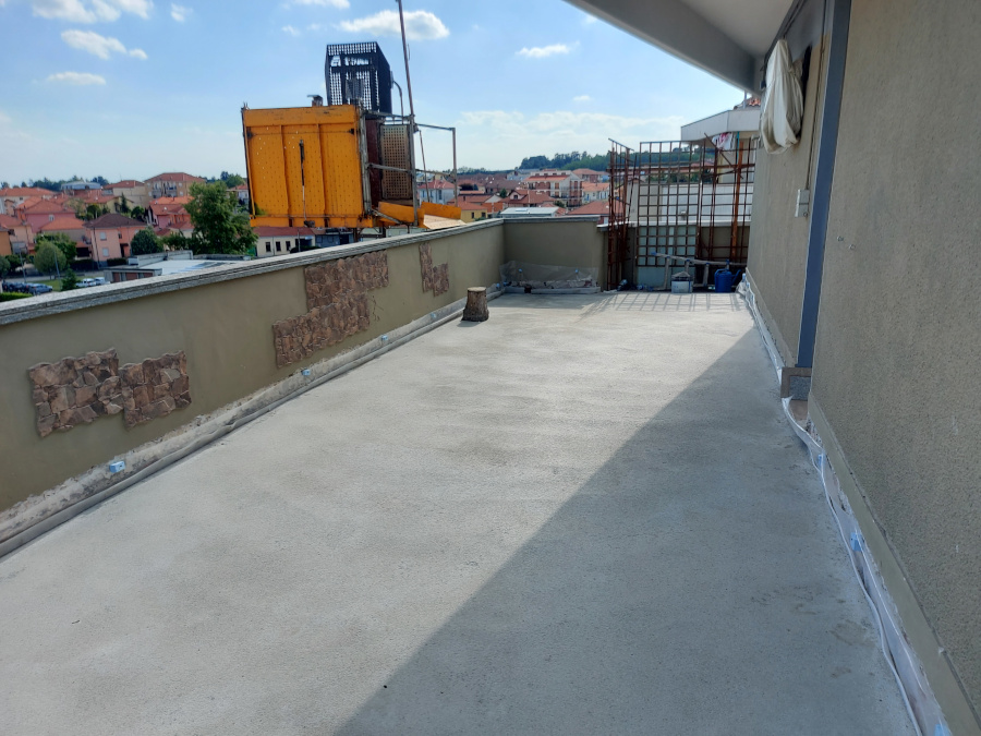 Impermeabilizzazione terrazzo con Aquascud_Volteco