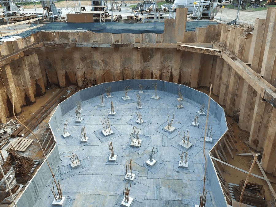 volgrip teste di palo volteco interrato portovenere opere provvisionali palancole