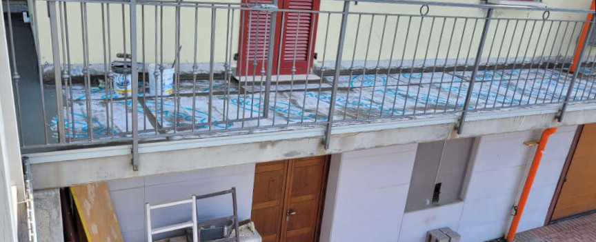 impermeabilizzazione terrazzo e balcone abitazione con aquascud system volteco
