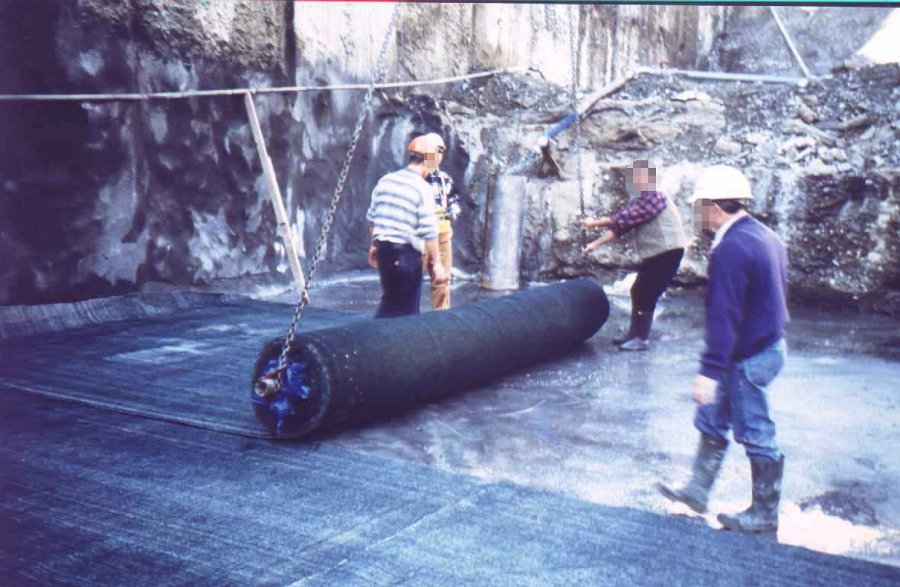Intervento di impermeabilizzazione ambienti interrati con membrana bentonitica Volgrip di Volteco