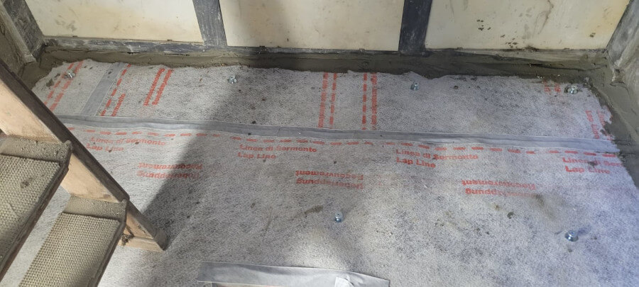 01 impermeabilizzazione sepolcro con soluzioni Volteco