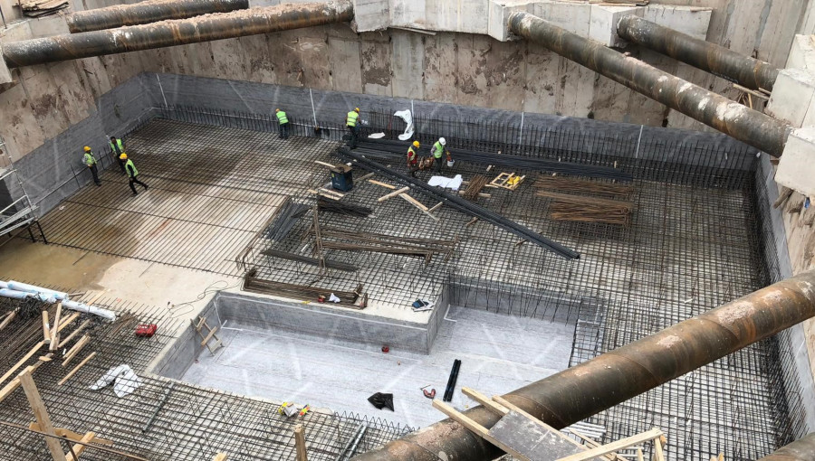 Multi-storey underground waterproofing in Ankara