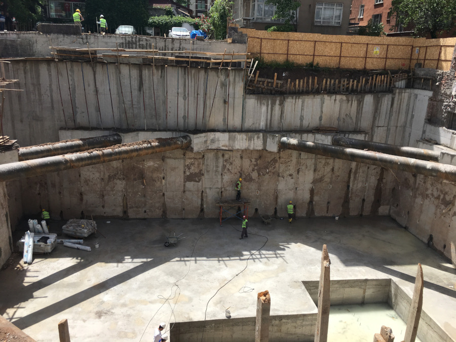 MEB Hotel Concept Ankara Multi-storey underground waterproofing in Ankara